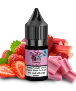 OWL Salt – Strawberry Rhubarb Bubblegum Liquid