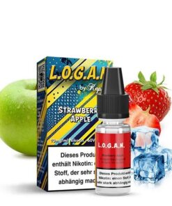 L.O.G.A.N. by Kapka’s Flava – Strawberry Apple Nikotinsalz Liquid