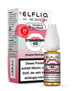 Elfliq Strawberry Ice 10ml Nikotinsalzliquid