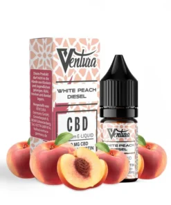 Fruity Premium CBD E-Liquid White Peach Diesel