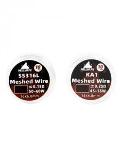 Hellvape SS316L / KA1 Meshed Wire – 10 Stück