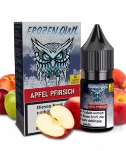 Frozen OWL – Apfel Pfirsich Nikotinsalz Liquid
