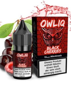 OWLIQ – Black Cherries Nikotinsalz Liquid