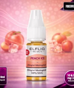 Elfliq Liquid by Elfbar | Peach Ice