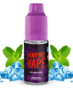 Vampire Vape – Nikotin Liquid – Ice Menthol – 10ml – 12mg