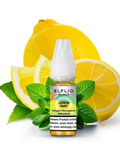 ELFBAR ELFLIQ – Lemon Mint Nikotinsalz Liquid