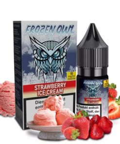 Frozen OWL – Strawberry Ice Cream Nikotinsalz Liquid