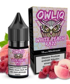 OWLIQ – White Peach Razz Nikotinsalz Liquid
