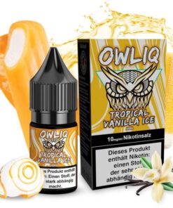 OWLIQ – Tropical Vanilla Ice Nikotinsalz Liquid