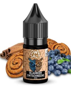 OWL Salt – Blaubeer Zimtschnecke Liquid