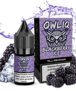 OWLIQ – Blackberry Ice Nikotinsalz Liquid