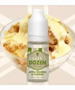 Apple Crumble & Custard The Bakers Dozen