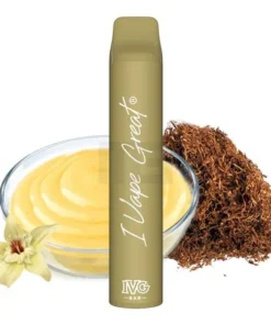 IVG Bar – Einweg E-Zigarette – Vanilla Custard Tobacco – 20mg