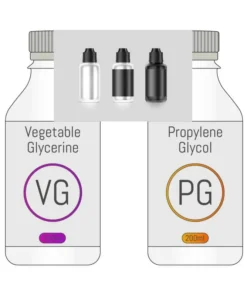 Basen Set Nikotinfreie Base und Shots mit 20 mg/ ml