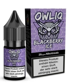 Owliq Liquid | Blackberry Ice