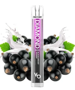 Vapes Bars – Diamond 600 – Einweg E-Ziagrette – Blackcurrant Squash – 20mg – CP