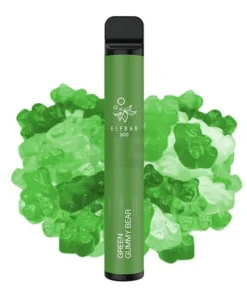 Elfbar – 600 Einweg E-Zigarette – Green Gummy Bear – 20mg – CP