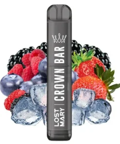 CROWN BAR by Al Fakher x Lost Mary – Einweg E-Zigarette – Triple Berry Ice – 20mg – CP