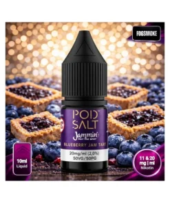 Pod Salt Fusion Liquid | Jammin Blueberry Jam Tart