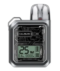 Uwell – Caliburn GK3 – Pod Kit – Silver