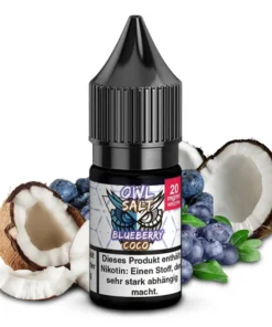 OWL Salt – Blueberry Coco – Nikotinsalz Liquid – 10ml – 20mg