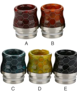 Mundstück 810er – Snakeskin Resin – Drip Tip – konisch
