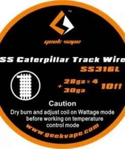 GeekVape – SS316L Caterpillar – Wickeldraht