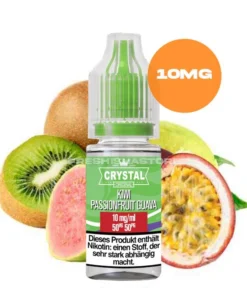 SKE – Crystal Liquid – Kiwi Passionfruit Guava – Nikotinsalz Liquid – 10ml – 10mg