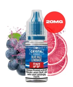 SKE – Crystal Liquid – Blue Razz Lemonade – Nikotinsalz Liquid – 10ml – 20mg