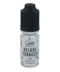 Deluxe Tobacco – e-Liquid – 10ml – Simple Essentials