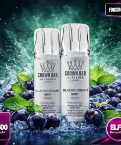 Al Fakher 600 | Pod | Blackcurrant Mint | ELFA-Kompatibel