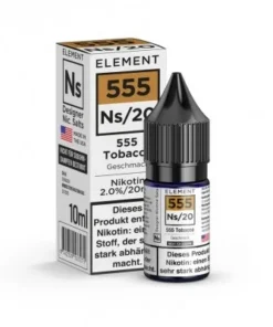555 Tabak – Ns20 – 20mg – e-Liquid – 10ml – Element