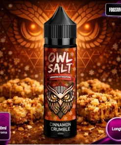 OWL Salt | 10ml Aroma | Cinnamon Crumble