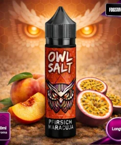 OWL Salt | 10ml Aroma | Pfirsich Maracuja