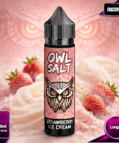 OWL Salt | 10ml Aroma | Strawberry Ice Cream