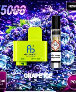 RandM Tornado Big Puff | Pod | Grape Ice