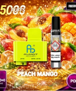 RandM Tornado Big Puff | Pod | Peach Mango