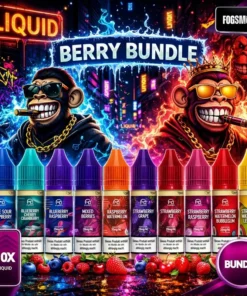 10x RandM Tornado Liquid | BERRY-Bundle | 20mg/ml