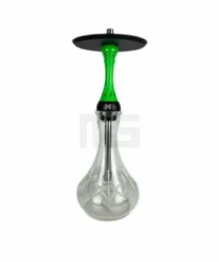 Alpha Hookah – Model X – Green Flour – Handcut
