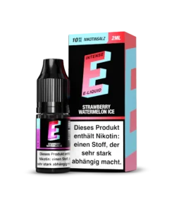 E Intense Strawberry Watermelon Ice 10 ml Nikotinsalz Liquid