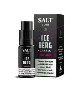 Flavorist Salt Club Iceberg Cassis 10 ml NicSalt Liquid