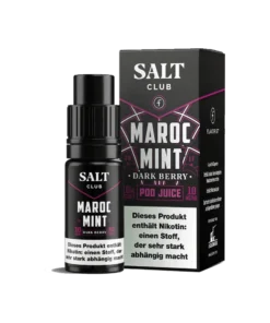 Flavorist Salt Club Maroc Mint Dark Berry 10 ml NicSalt Liquid