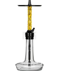Moze Shisha – Varity Lounge Black – Clear Wavy Yellow