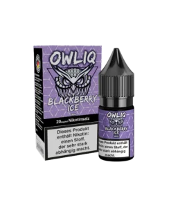 Owliq Blackberry Ice 10 ml Nikotinsalz Liquid