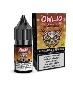 Owliq Cinnamon Crumble 10 ml Nikotinsalz Liquid