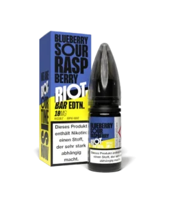 Riot Squad Bar Edtn Blueberry Sour Raspberry 10 ml NicSalt Liquid 10 mg