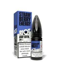 Riot Squad Bar Edtn Strawberry Maxx Energy 10 ml NicSalt Liquid 20 mg
