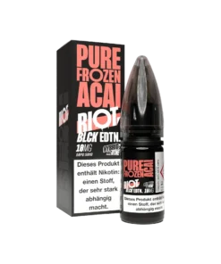 Riot Squad Blck Edition Pure Frozen Acai 10 ml NicSalt Liquid 10 mg