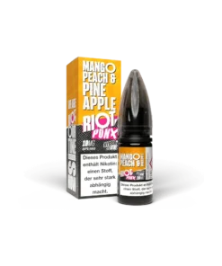 Riot Squad Punx Mango Peach & Pineapple 10 ml Hybrid NicSalt Liquid 10 mg