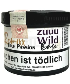 True Passion – Zuuu Wild Remixx – Pfeifen Tabak – 65g